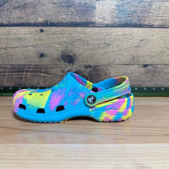 CROCS Other - CROCS Vibrant Multicolor Kids Water Shoes
